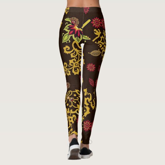 Leggings voor een stoutmoedige persoonlijkheid. (Achterkant)