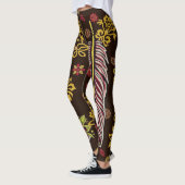 Leggings voor een stoutmoedige persoonlijkheid. (Links)