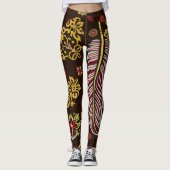 Leggings voor een stoutmoedige persoonlijkheid. (Voorkant)