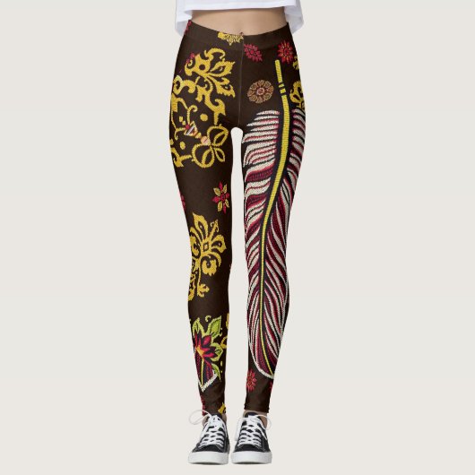 Leggings voor een stoutmoedige persoonlijkheid. (Voorkant)
