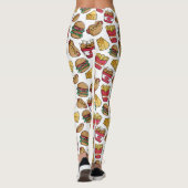 Leggings voor fastfoodpatronen (Achterkant)