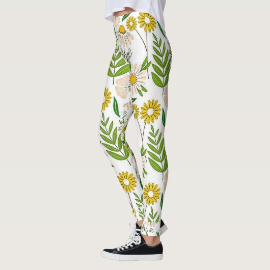 Leggings voor Floral Print  (Links)