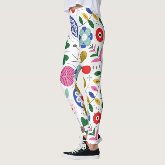 Leggings voor Floral Print (Links)