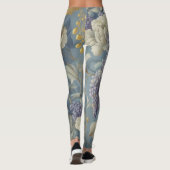 Leggings voor Floral Print (Achterkant)