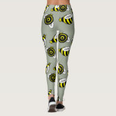 Leggings VOOR FUN BUMBLE BEES LICHT GROOT (Achterkant)