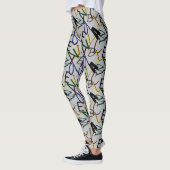 Leggings voor Funky Alphabet Letters (Links)