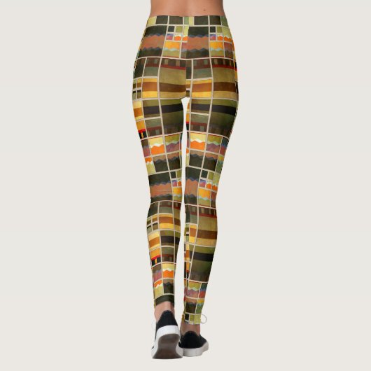 Leggings voor gebilde patroonontwerper (Achterkant)