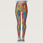 Leggings voor geborduurde Mode van Afbeeldingen (Voorkant)
