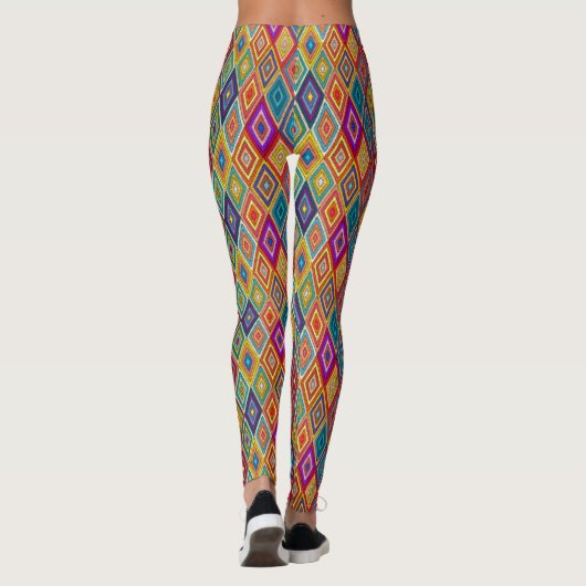 Leggings voor geborduurde Mode van Afbeeldingen (Achterkant)