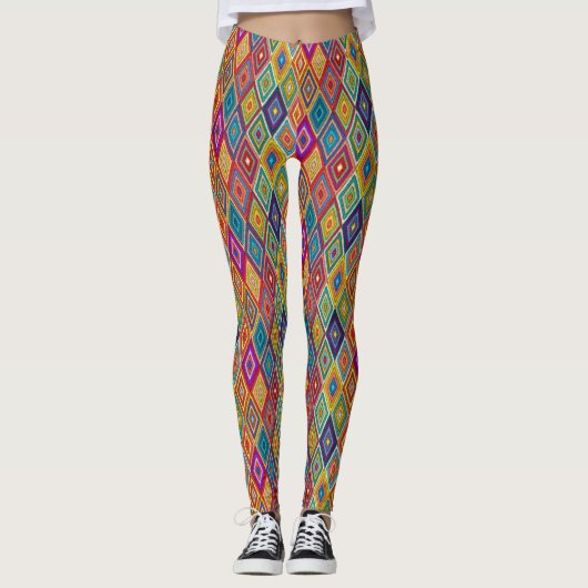 Leggings voor geborduurde Mode van Afbeeldingen (Voorkant)