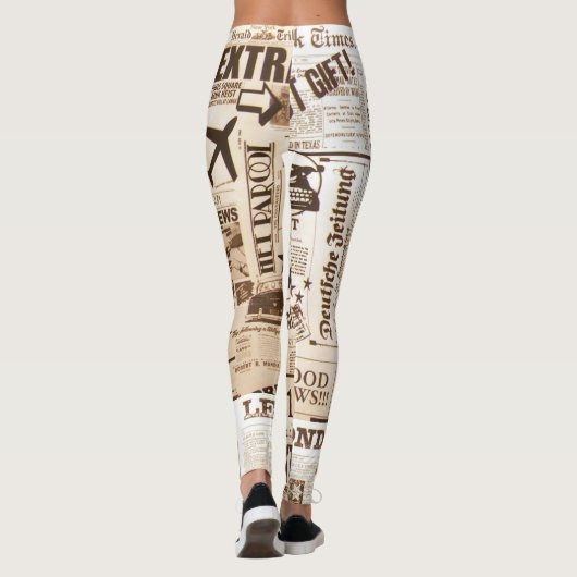 Leggings voor gedrukte kranten (Achterkant)