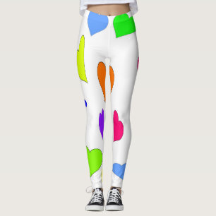 Leggings voor gekleurd hart