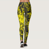 Leggings voor gele schilderpenseel (Achterkant)