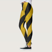 Leggings voor gele zwarte verkeersbaring (Links)
