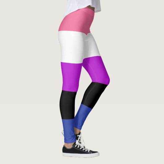 Leggings voor Gendervloeiende vlag (Rechts)
