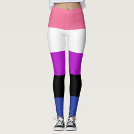 Leggings voor Gendervloeiende vlag