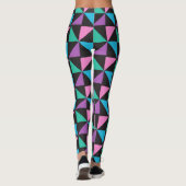 Leggings voor geometrische Mode Designer (Achterkant)