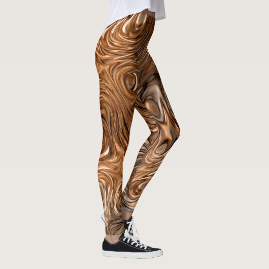 Leggings voor gesmolten "koperen" afdrukken (Rechts)