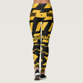 Leggings voor gevaarlijk Zone Attach-tapeontwerp (Achterkant)