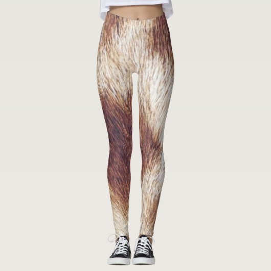 leggings voor Giraffe afdrukken (Voorkant)