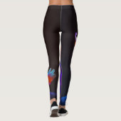 Leggings voor gloeiend filiaal (Achterkant)