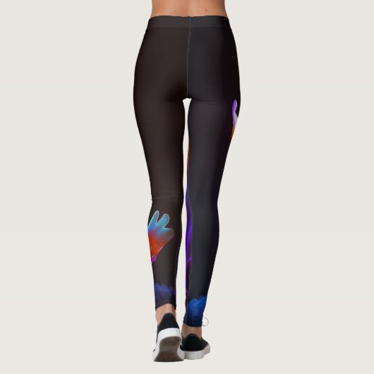Leggings voor gloeiend filiaal (Achterkant)