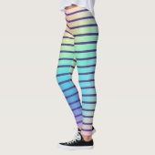 Leggings voor gradiëntstrips voor zachte regenboog (Links)