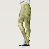Leggings voor groene dragon (Links)