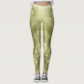Leggings voor groene dragon (Voorkant)