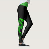 Leggings voor groene dragon (Rechts)