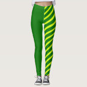 Leggings voor groene en gele jester (Voorkant)