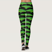 Leggings voor groene krokodille, in het wild leven (Achterkant)