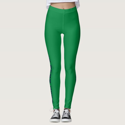 leggings voor groene schoolgeest - Aangepaste mari (Voorkant)