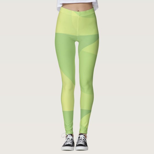 Leggings voor groene vrouwen (Voorkant)