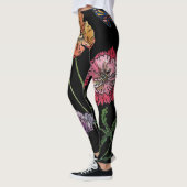 Leggings voor grote Oranje papaver Waterverf (Links)