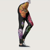 Leggings voor grote Oranje papaver Waterverf (Rechts)