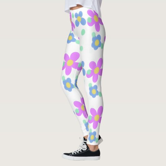 Leggings voor grote ventilatorafdrukken in een ech (Links)