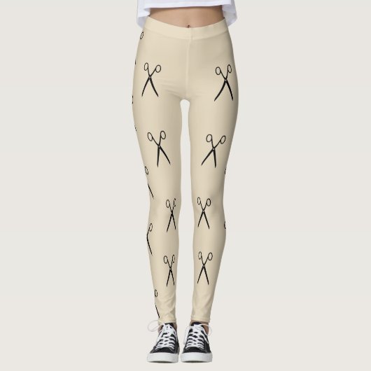 Leggings voor Hairdresser (Voorkant)