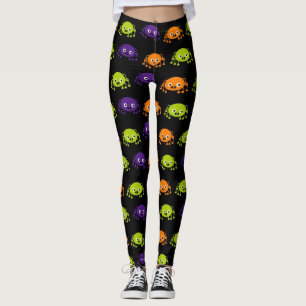 Leggings voor Halloween Spider in meerdere kleuren