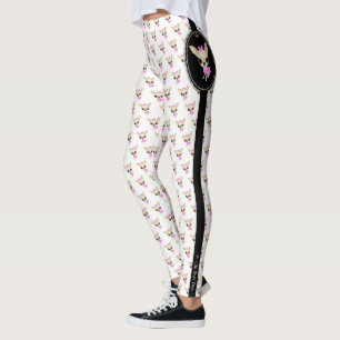 Leggings voor het afdrukken van Chi Yum Yum — logo