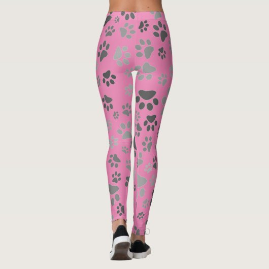 Leggings voor het afdrukken van damespagina's (Achterkant)