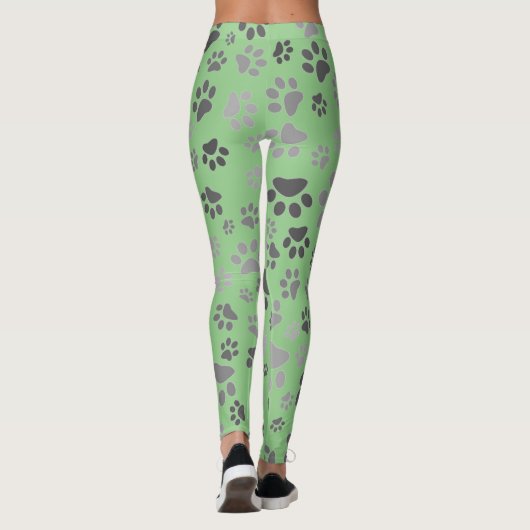 Leggings voor het afdrukken van damespagina's (Achterkant)