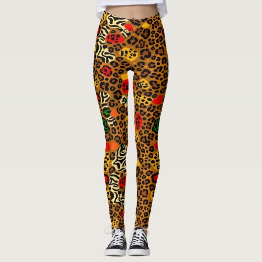 Leggings voor het afdrukken van dieren (Voorkant)