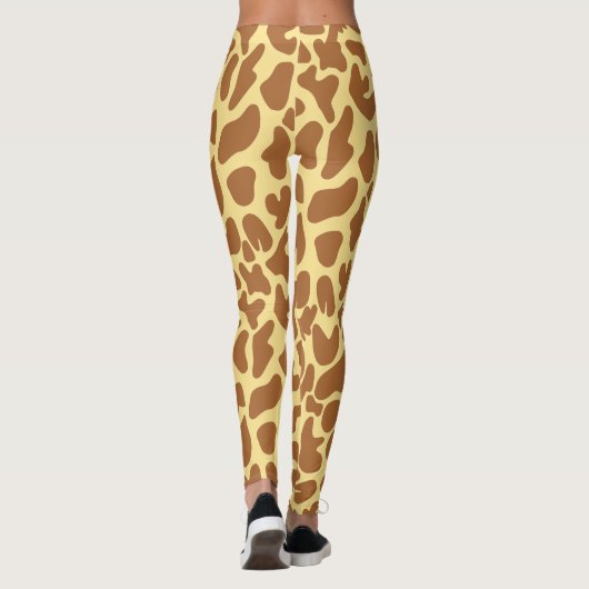 Leggings voor het afdrukken van Giraffes (Achterkant)