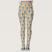 Leggings voor het afdrukken van het patroon van re (Voorkant)