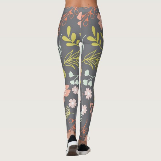 Leggings voor het afdrukken van houtskool, lakstee (Achterkant)