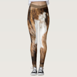 leggings voor het afdrukken van koeienhuiden