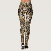 Leggings voor het afdrukken van luipaarden (Achterkant)