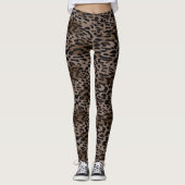 Leggings voor het afdrukken van luipaarden (Voorkant)