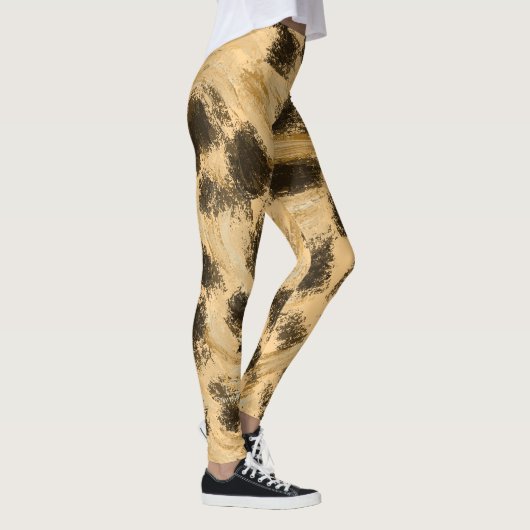 Leggings voor het afdrukken van luipaarden (Rechts)